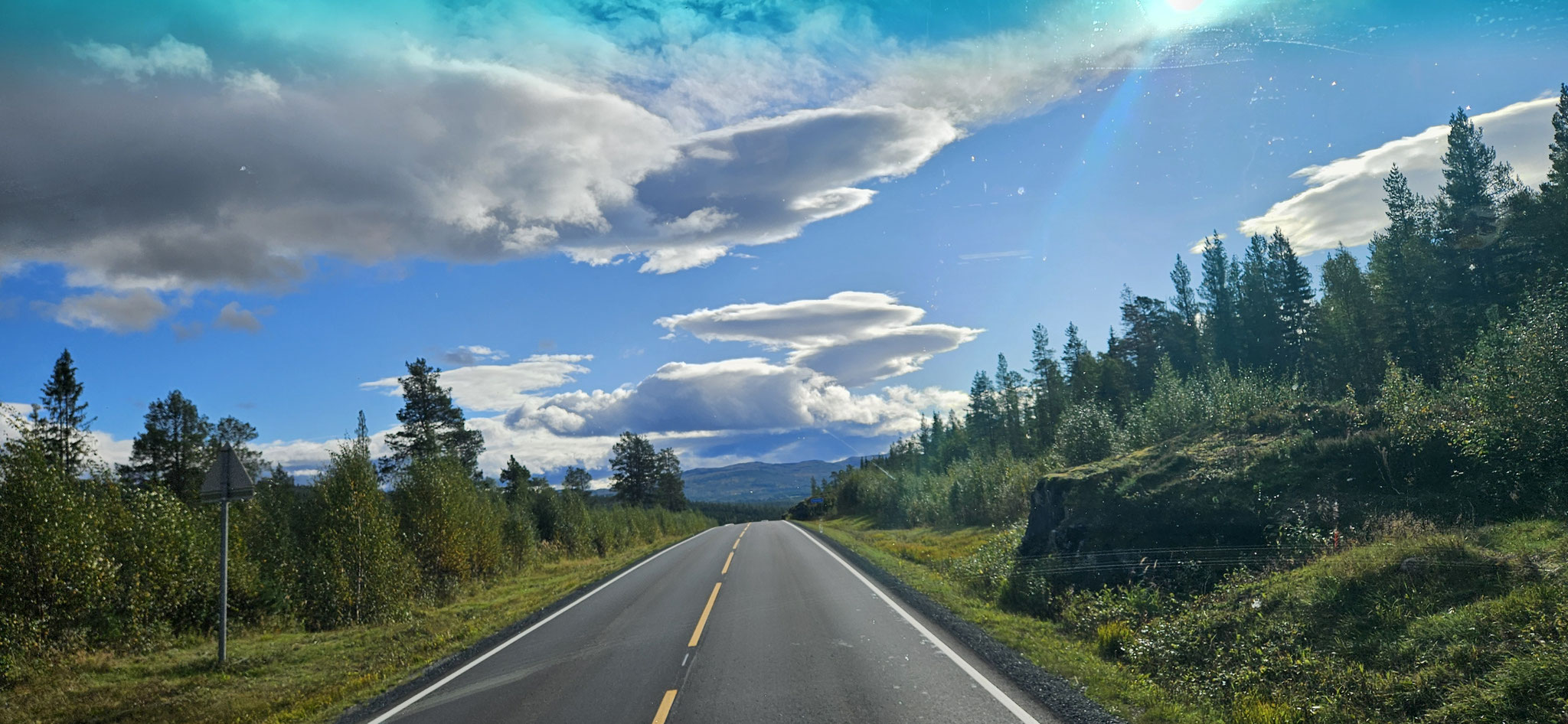 Das Wetter wird immer sonniger...