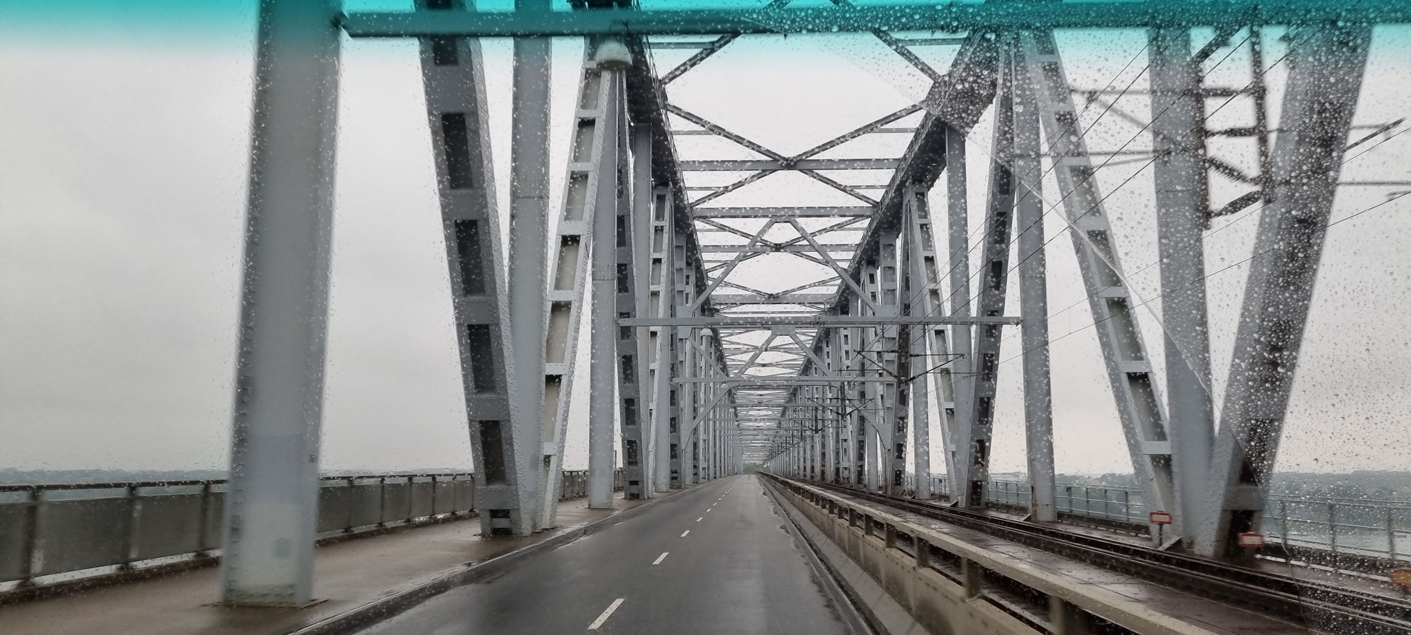 Kurvige Fahrt durch Fredericia
