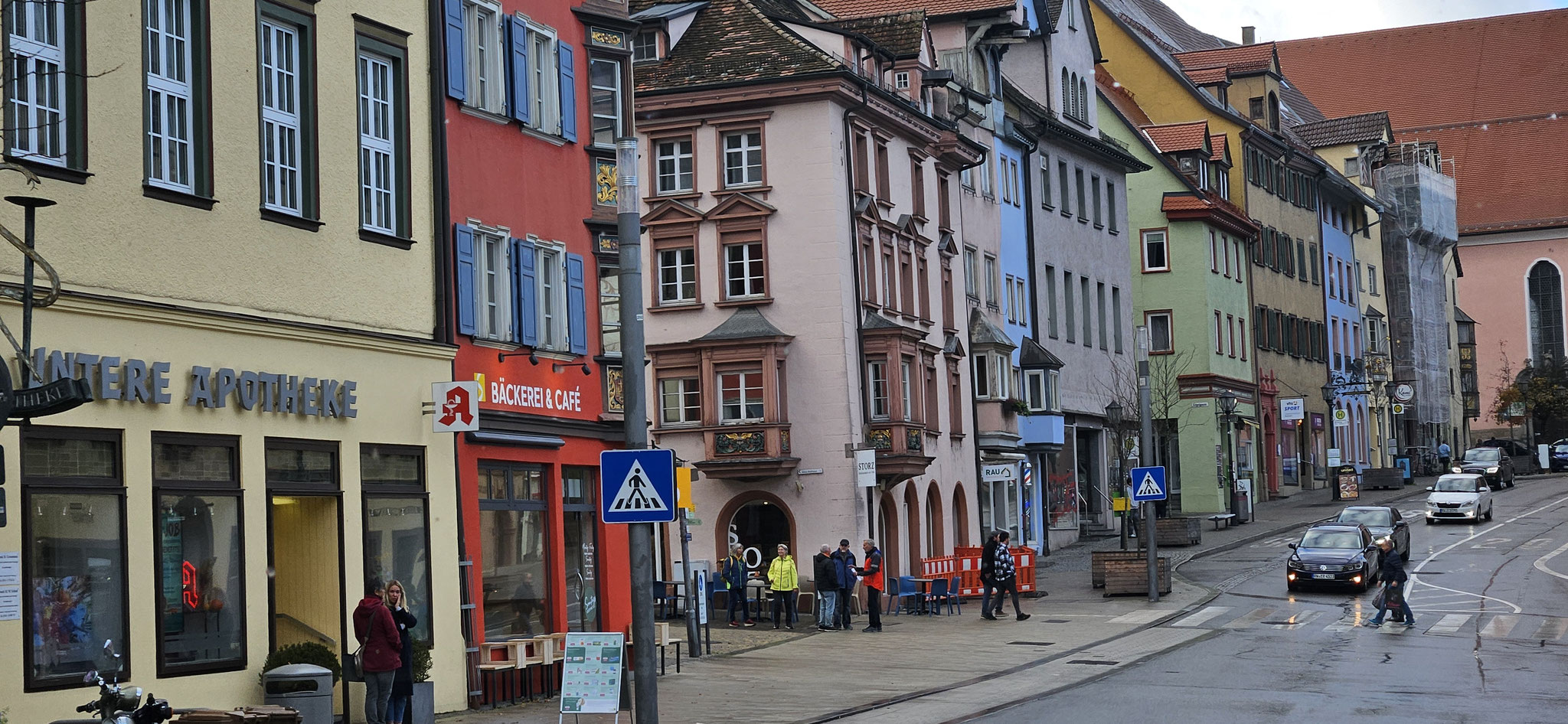 ...mitten durch Rottweil...