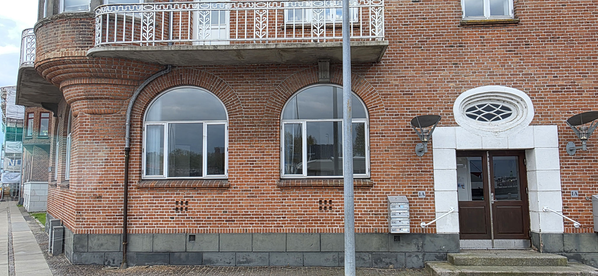 Schön die Fassaden in Dänemark
