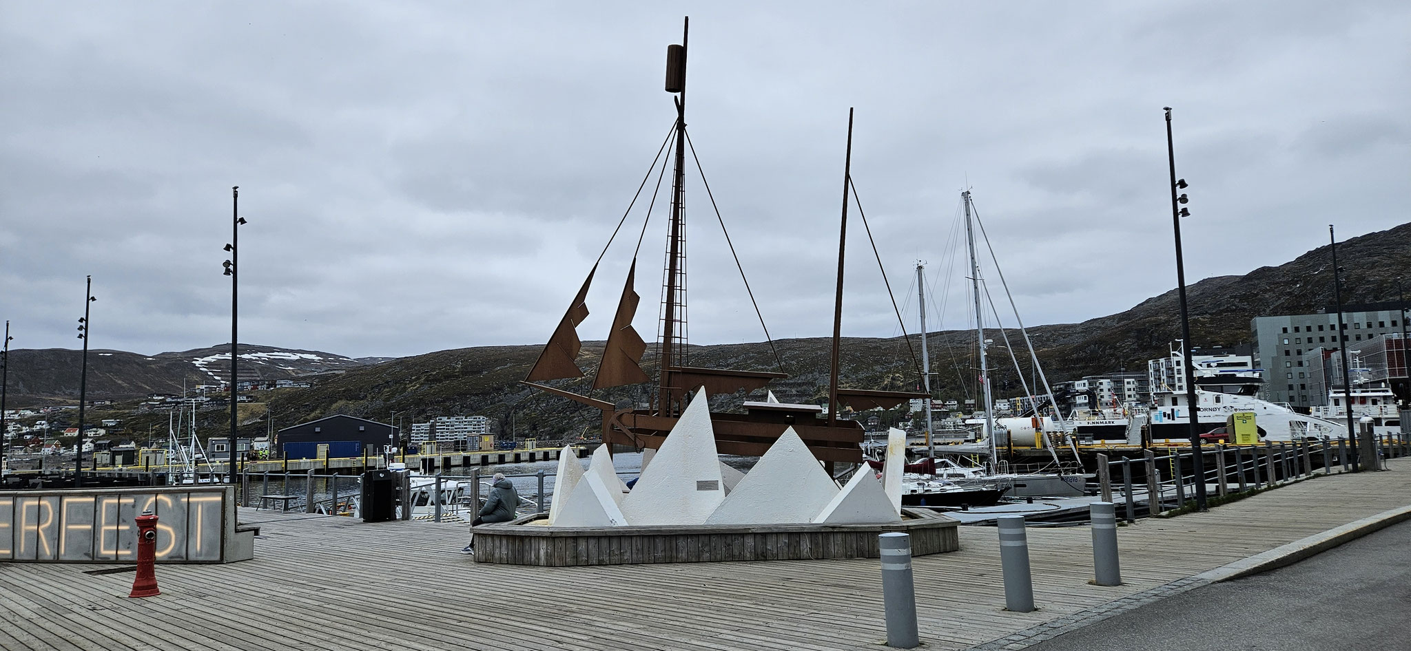 Im Hafen von Hammerfest