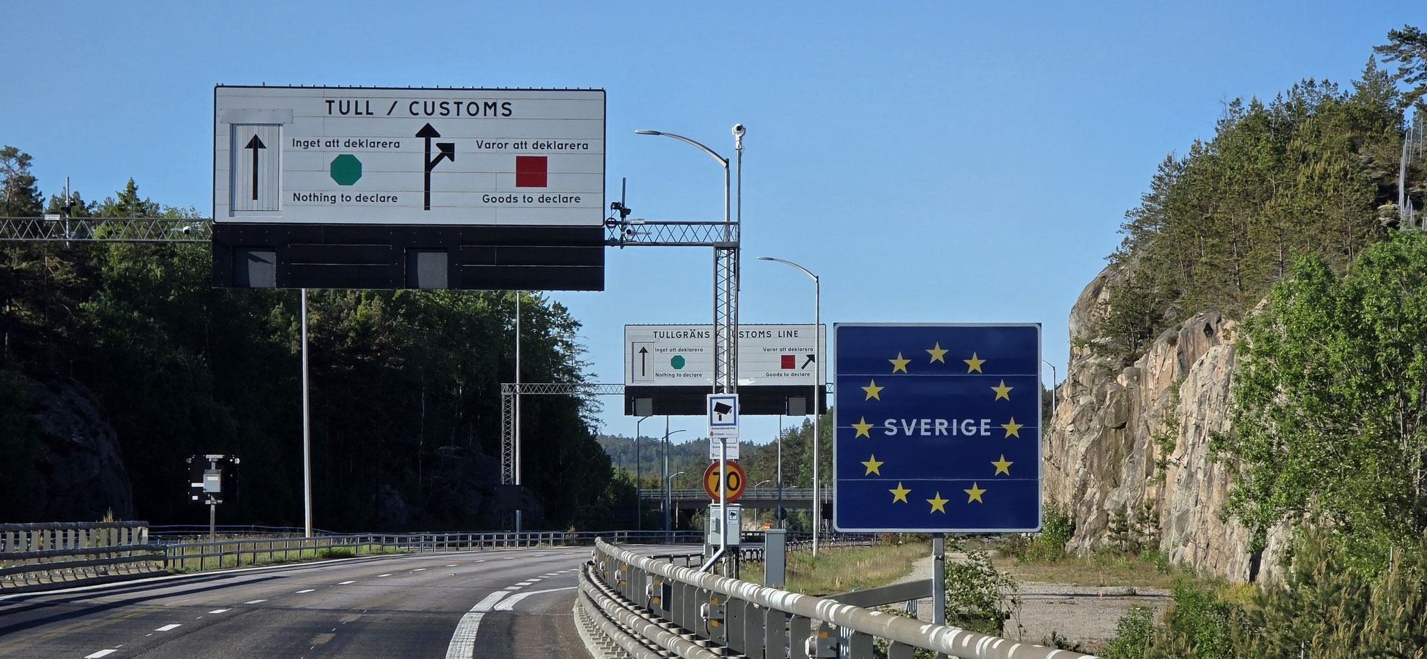...erreichen wir das 2. skandinavische Land, an diesem Tag