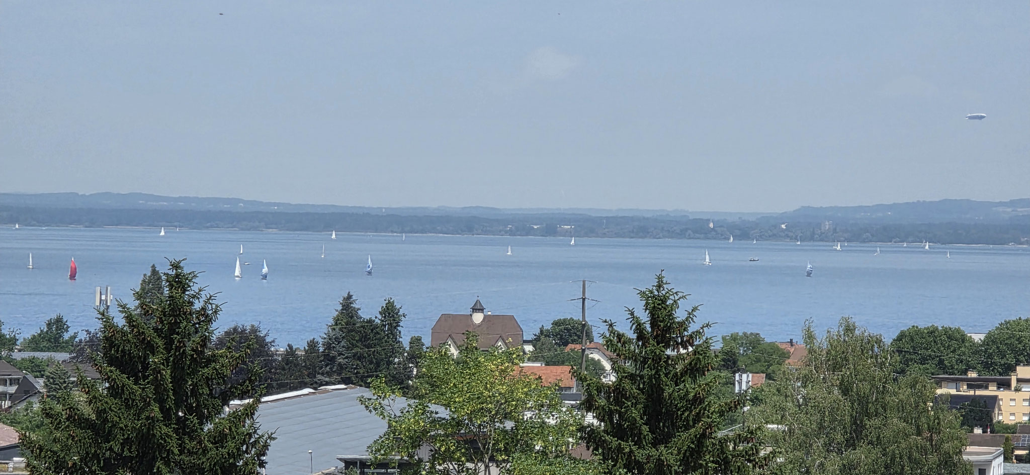 Bodensee und Segelschiffe...irgendwie ist alles kleiner