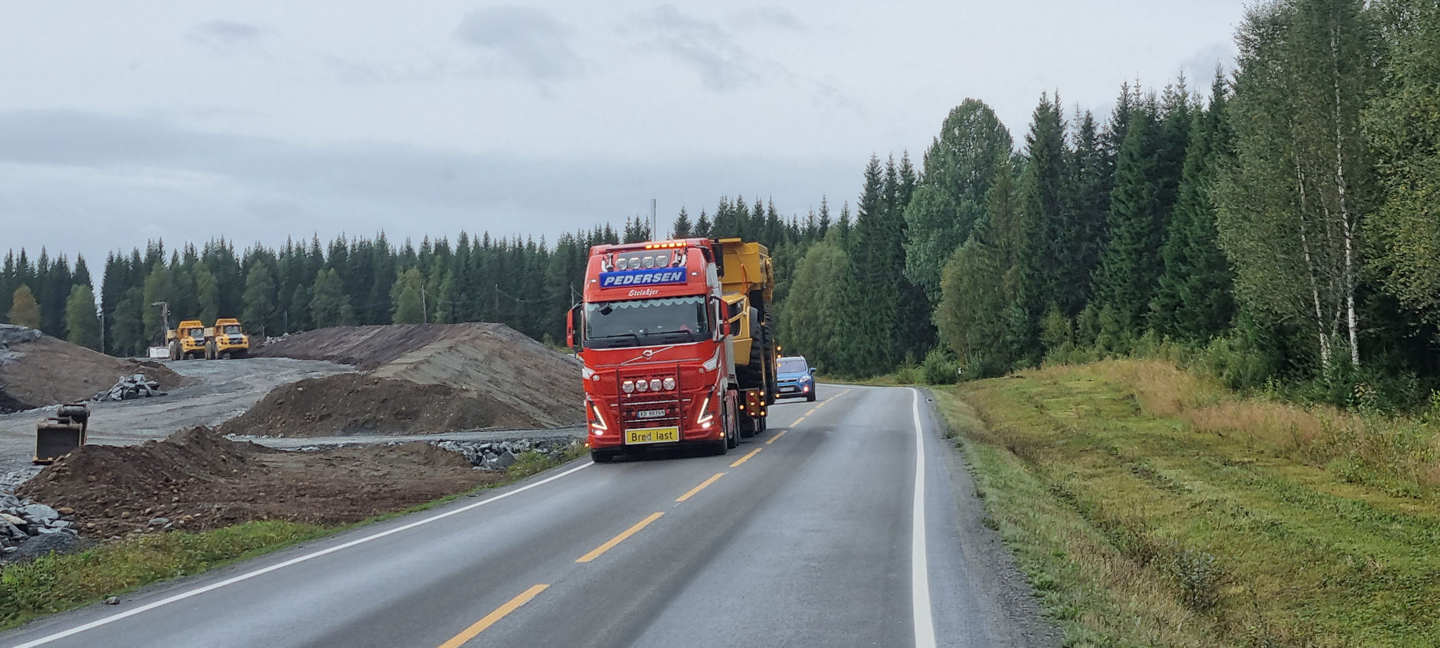 Pedersen bringt den neuen Riesendumper