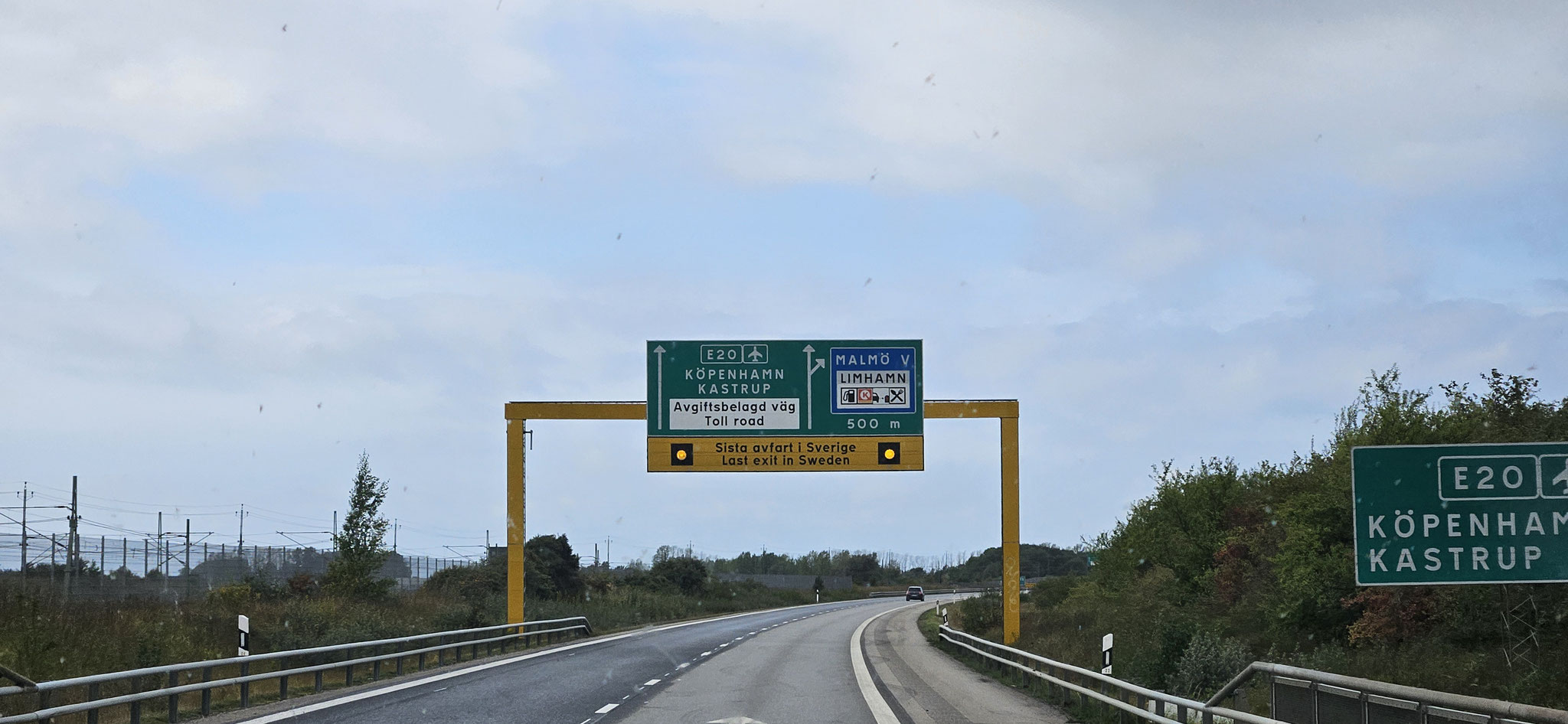 Letzte Ausfahrt in Schweden...