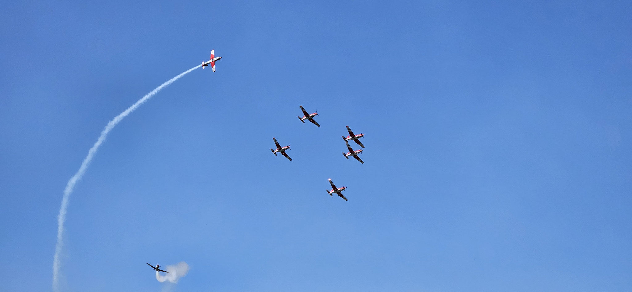 ...wir machen jetzt aber auch einen Abflug