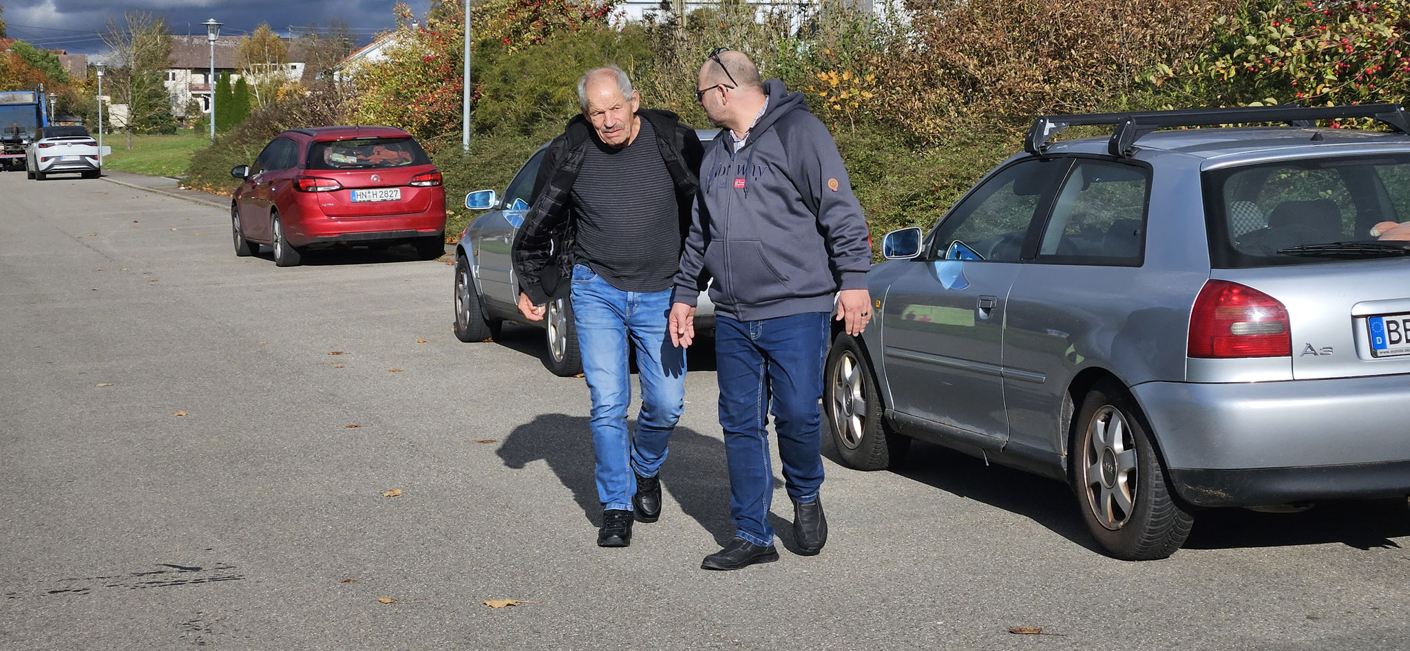 Verdauungsspaziergang...