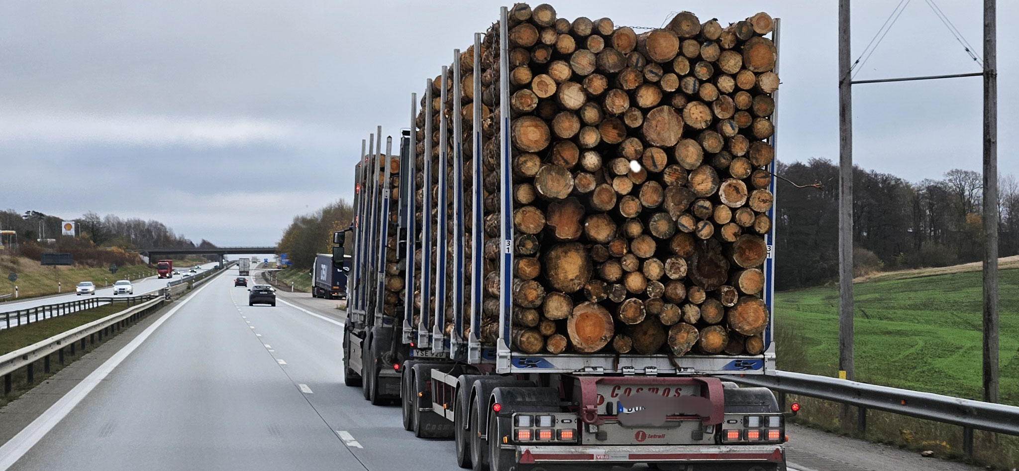 Dreifach-Holzladung - Wahnsinn!