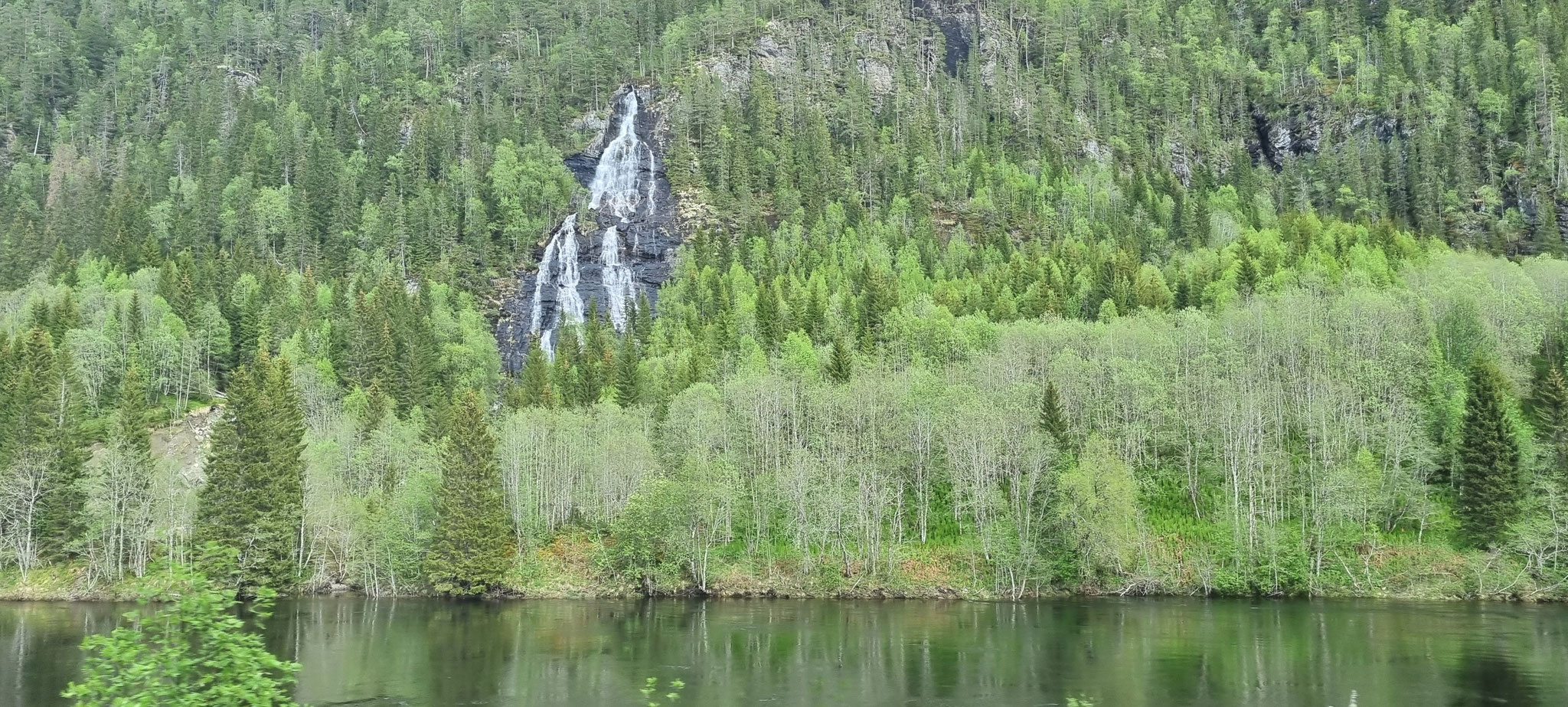 Ein kleiner Wasserfall