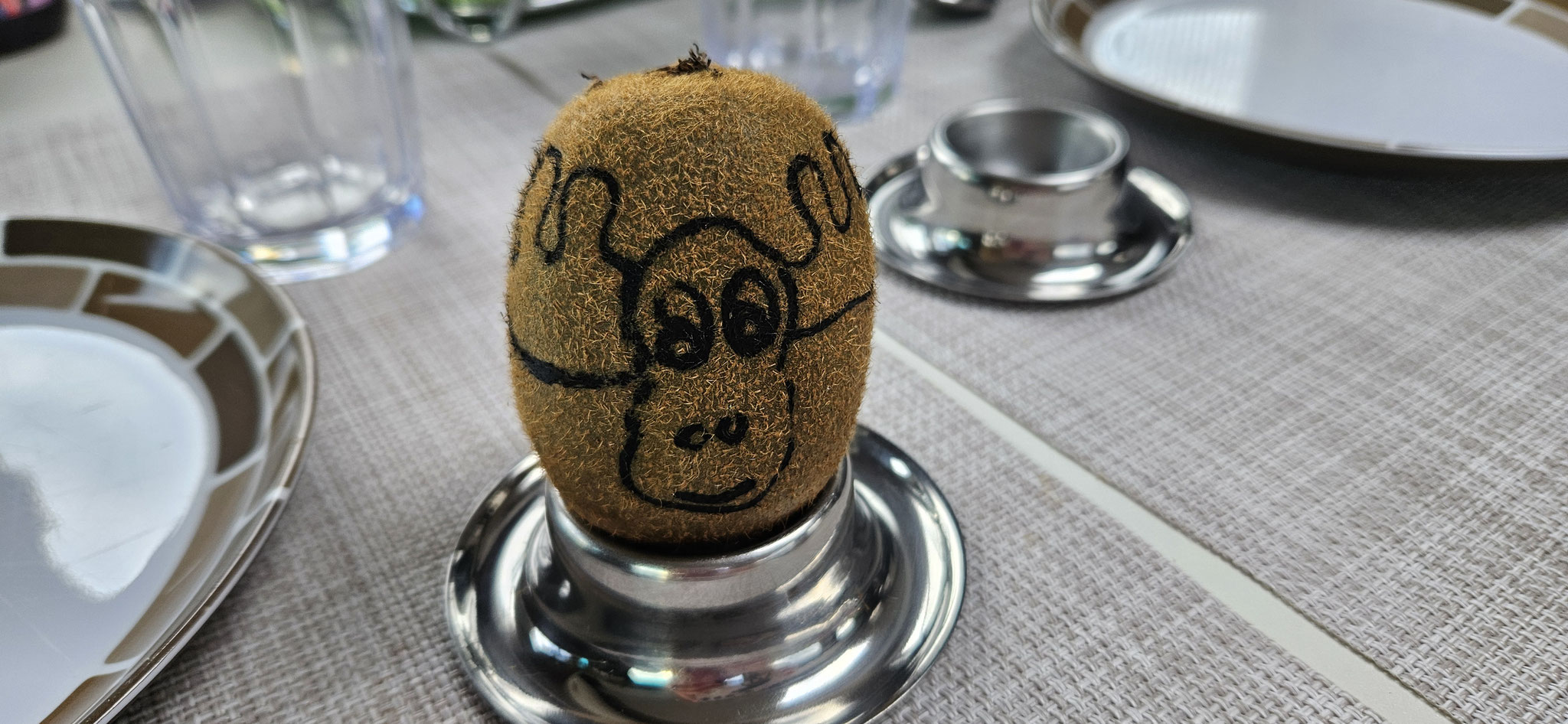 Diesmal ein Elch mit Pelz