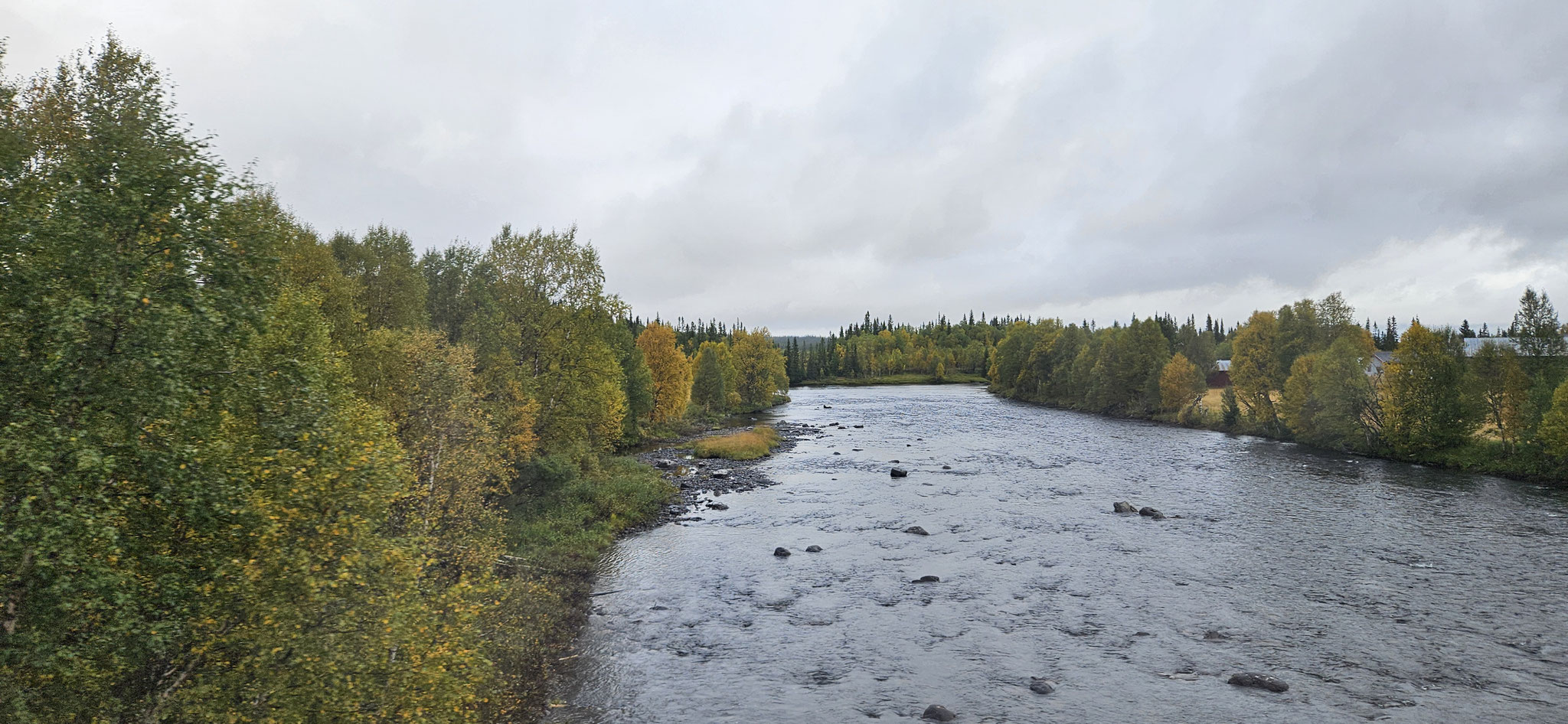 Die letzten Kilometer in Schweden...