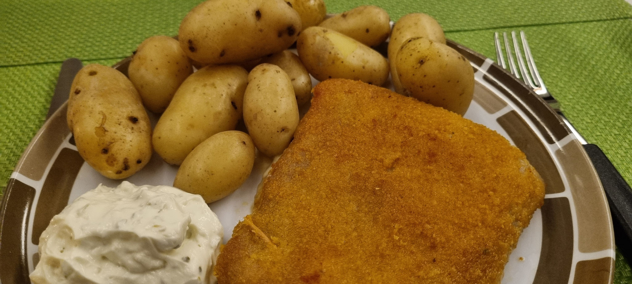 Heute gibt es Cordon-bleu und Kartoffeln...