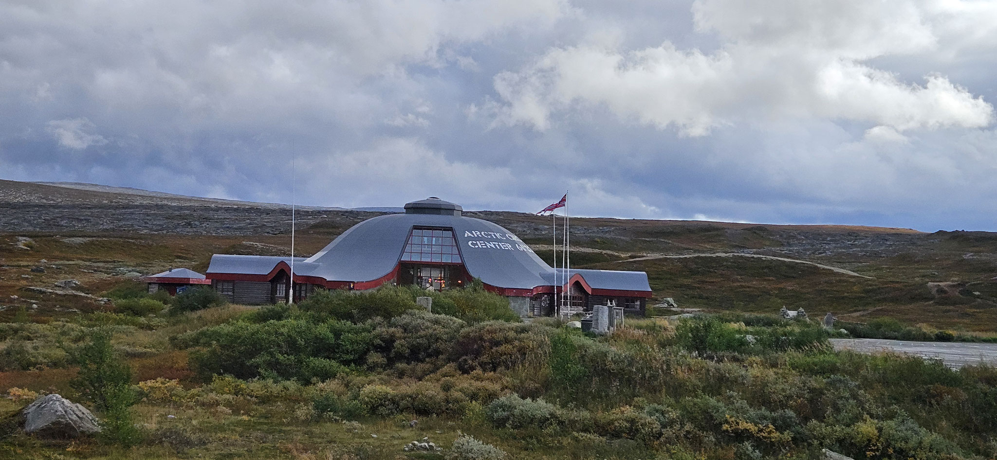 ...ein tolles Gefühl - auch ohne Halt im Arctic Circle Center