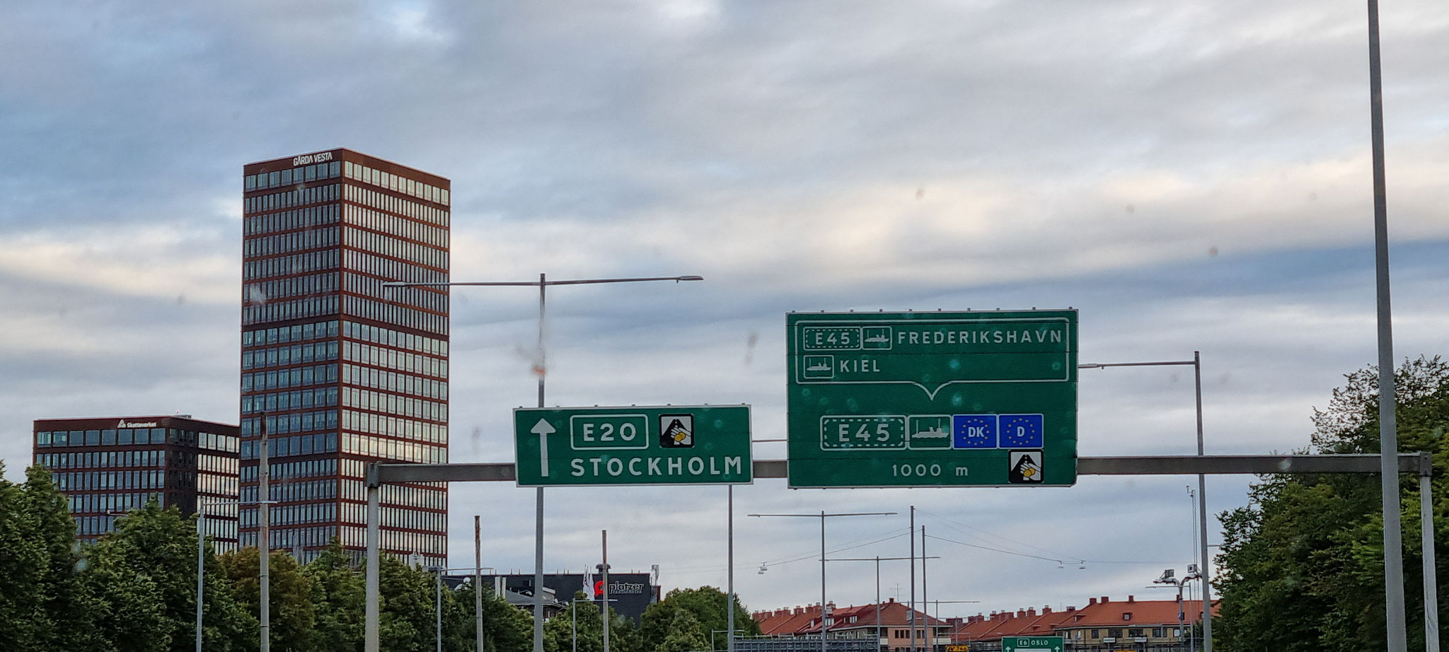 Jetzt geht es Richtung Oslo weiter