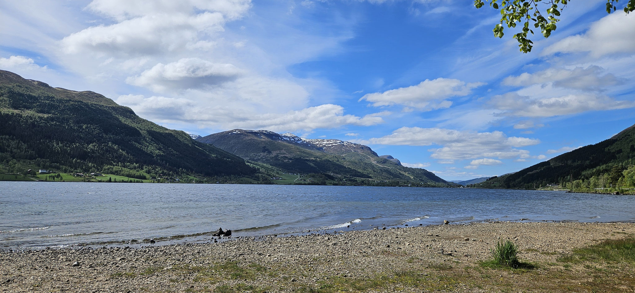 Perfektes Norwegen-Wetter...