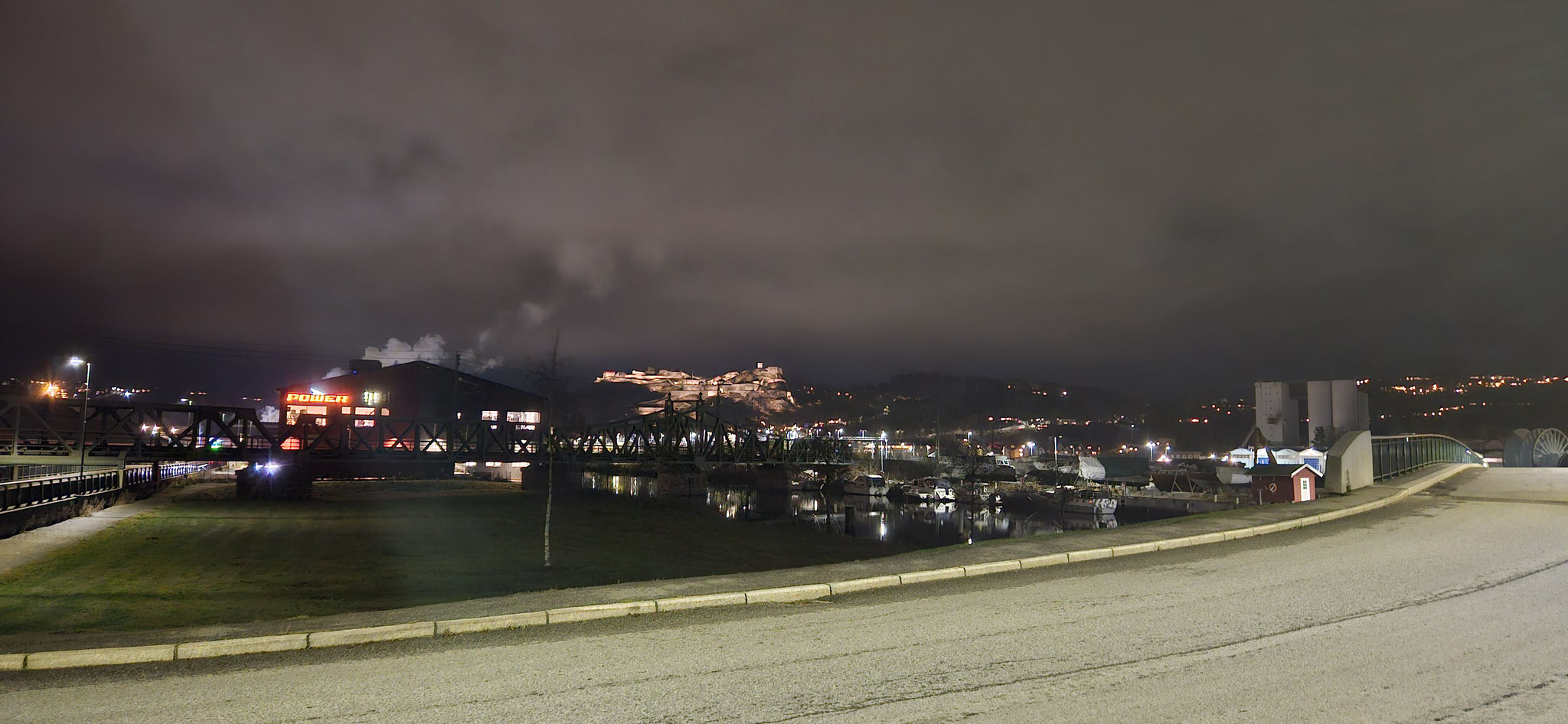 Sicht auf die Stadt...