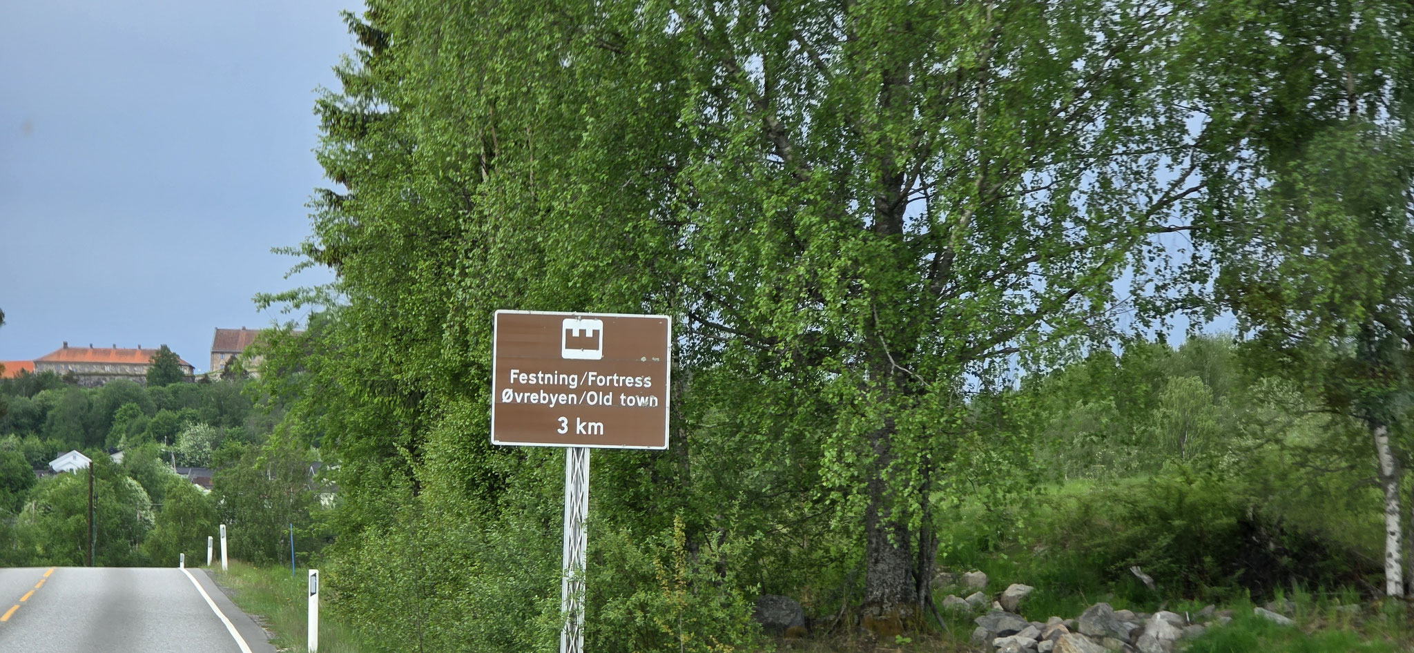 Aha - die Festung von Kongsvinger war das