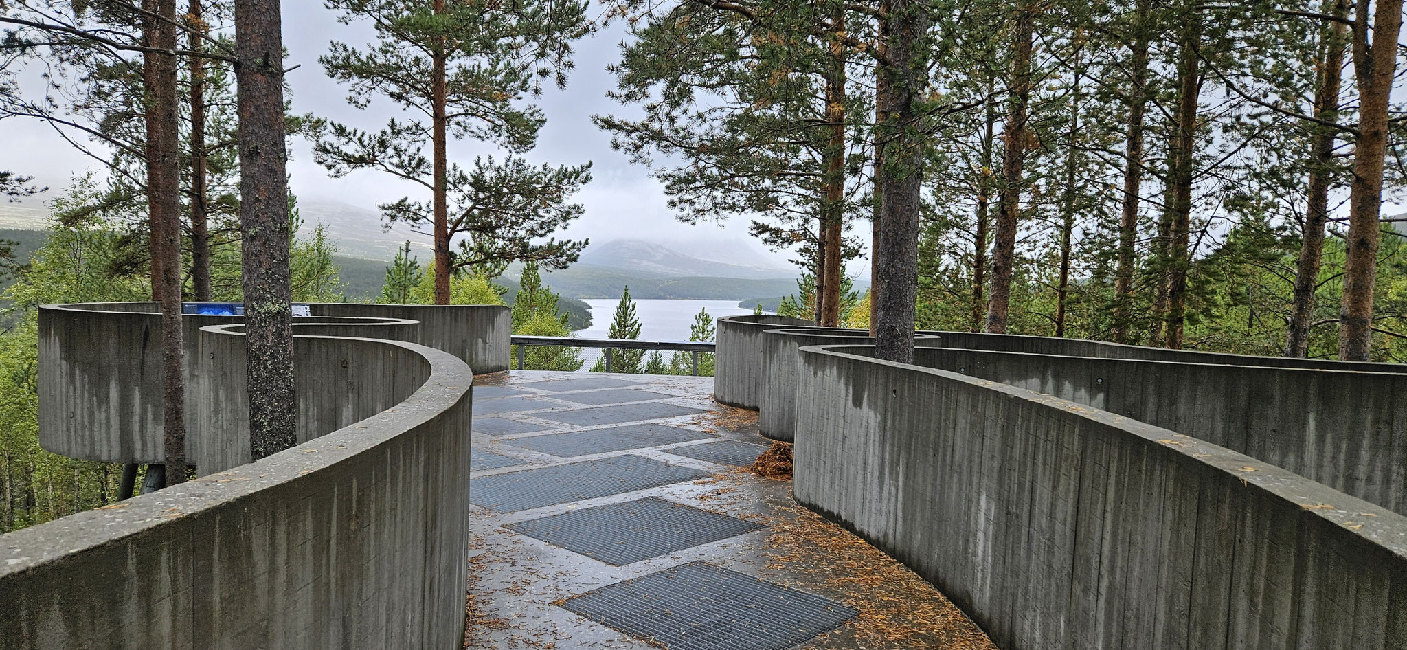 Von diesem Aussichtsspunkt...