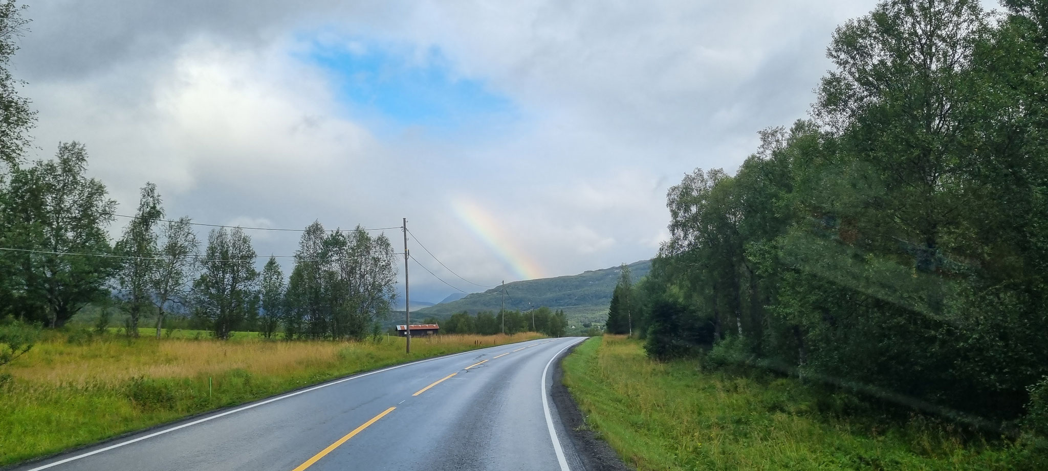 Ein Regenbogen...
