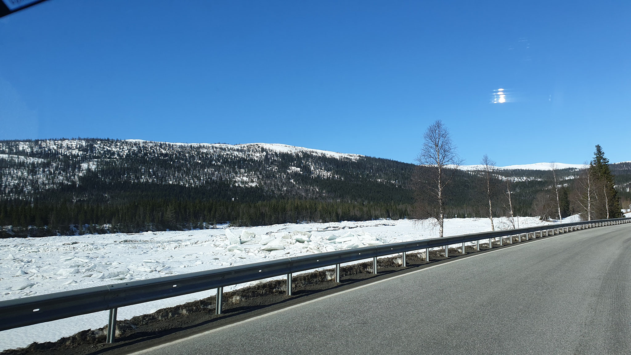 Wir sind begeistert von dieser Landschaft