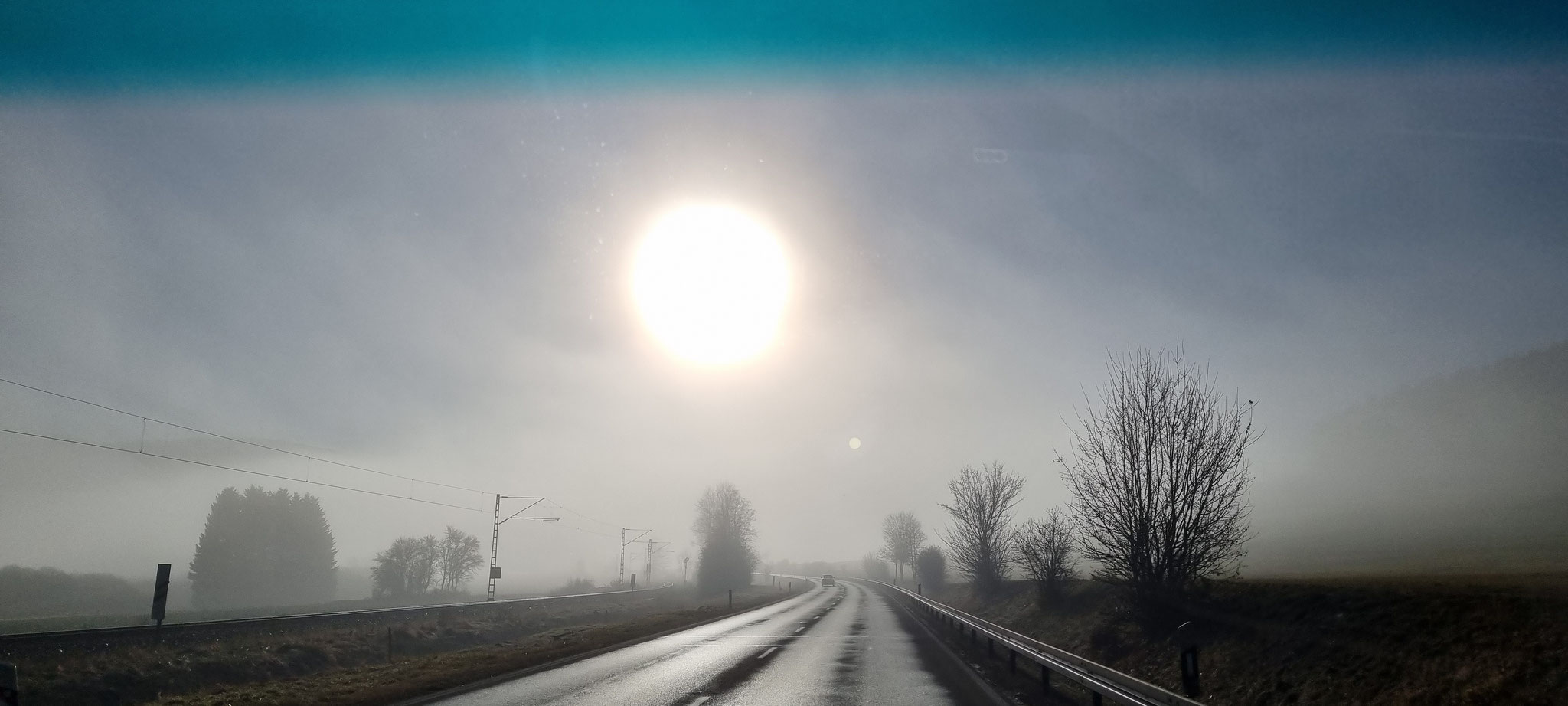 ...mit Nebel und Sonnenschein