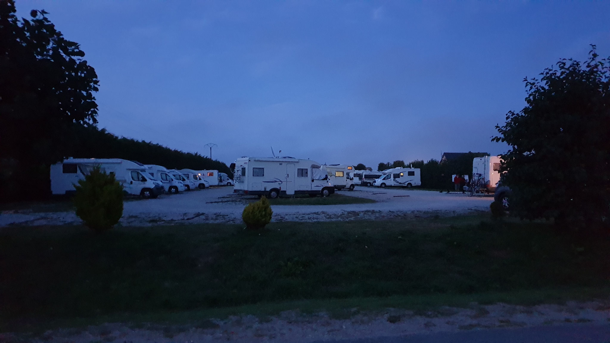 Utah Beach by Night