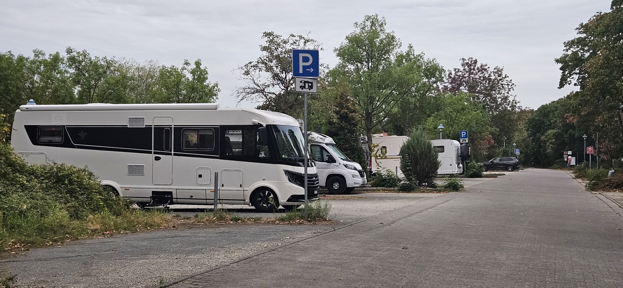 Schon stehen wir in Northeim...