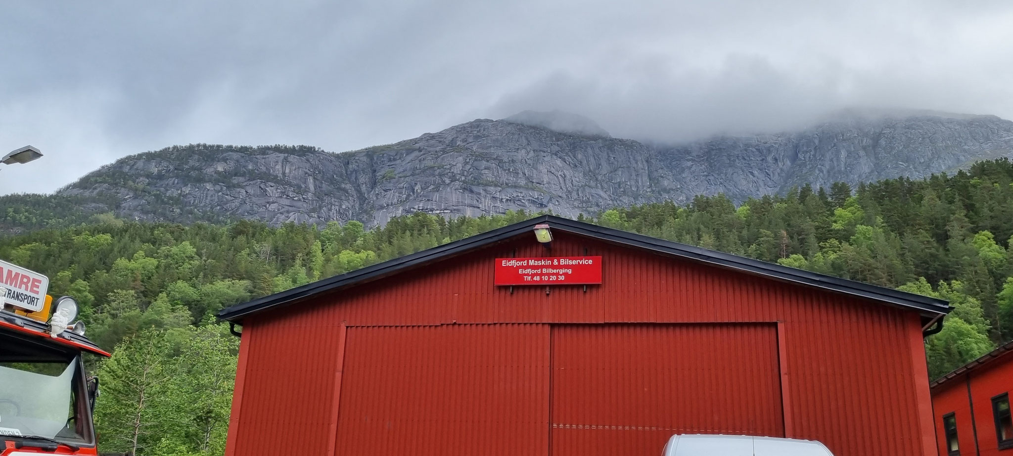 Eidfjord Bilservice - die Werkstatt