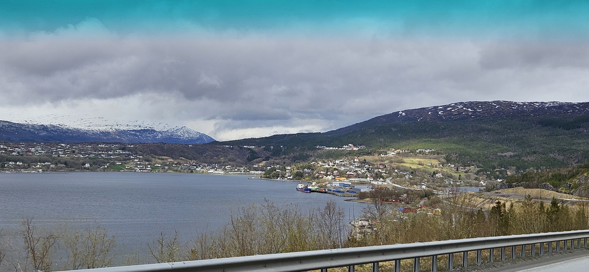 Fauske von oben...