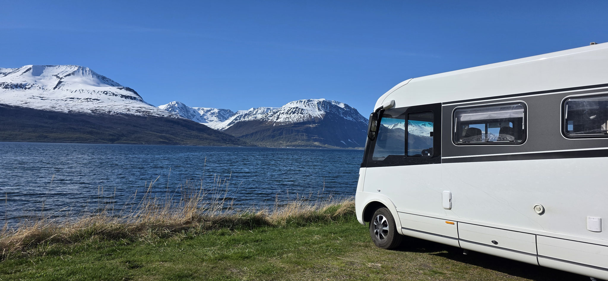 Parzelle direkt am Fjord
