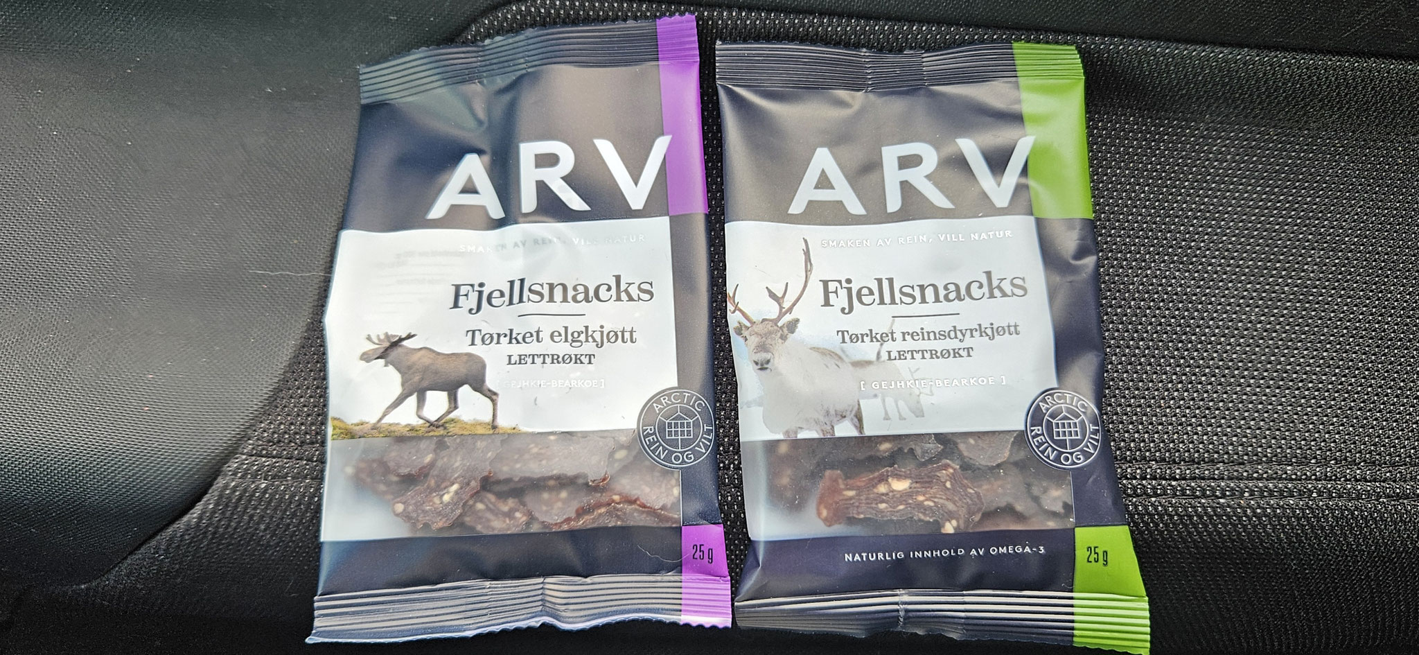 Elch - geht so. Rentier-Trockenfleisch ist echt lecker!