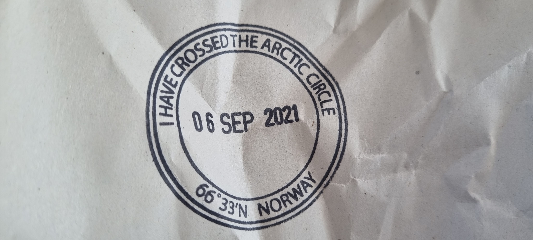 Zum 4. Mal Polarkreis Norwegen