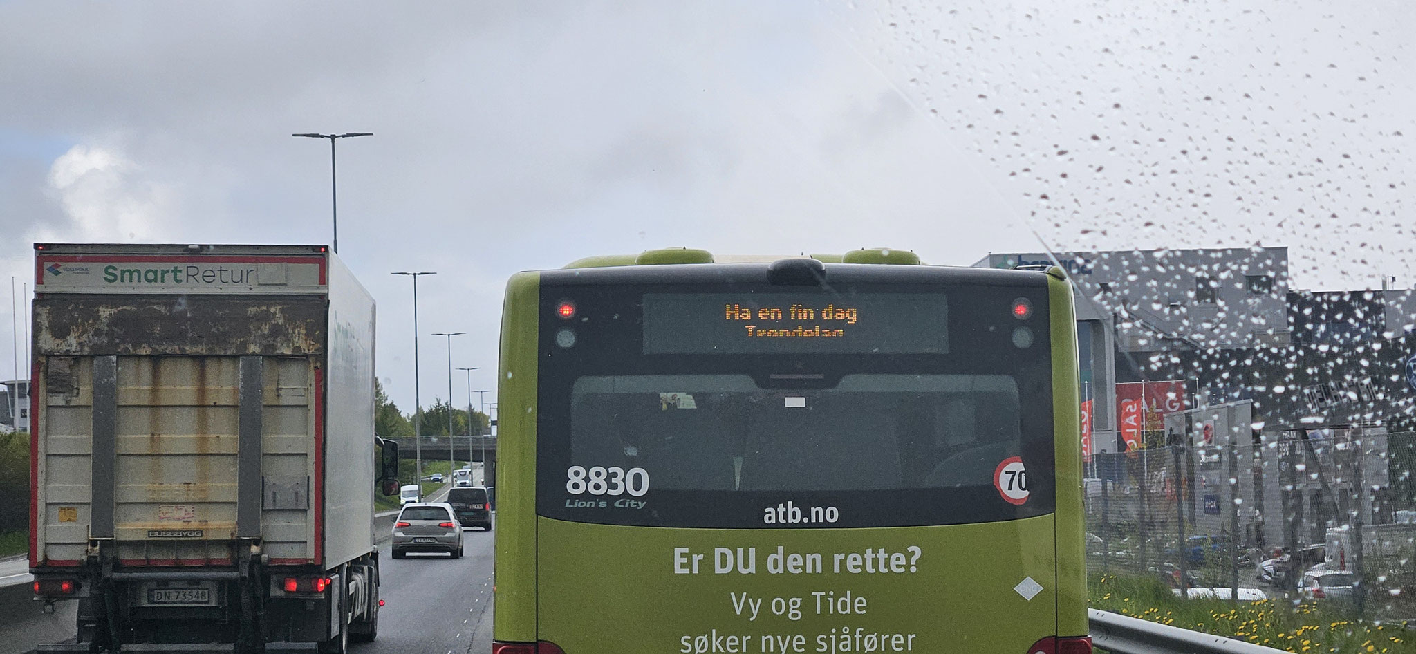 Du auch lieber Bus - Ha en fin Dag!