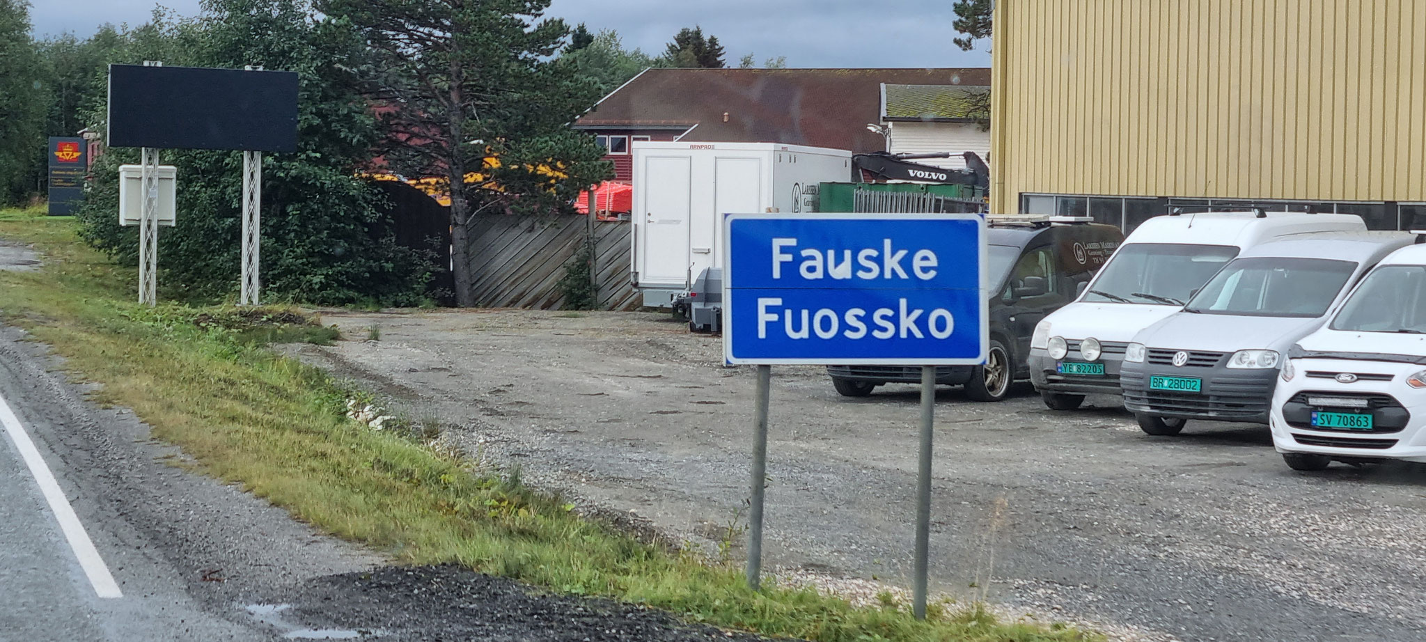 Wir sind zurück in Fauske