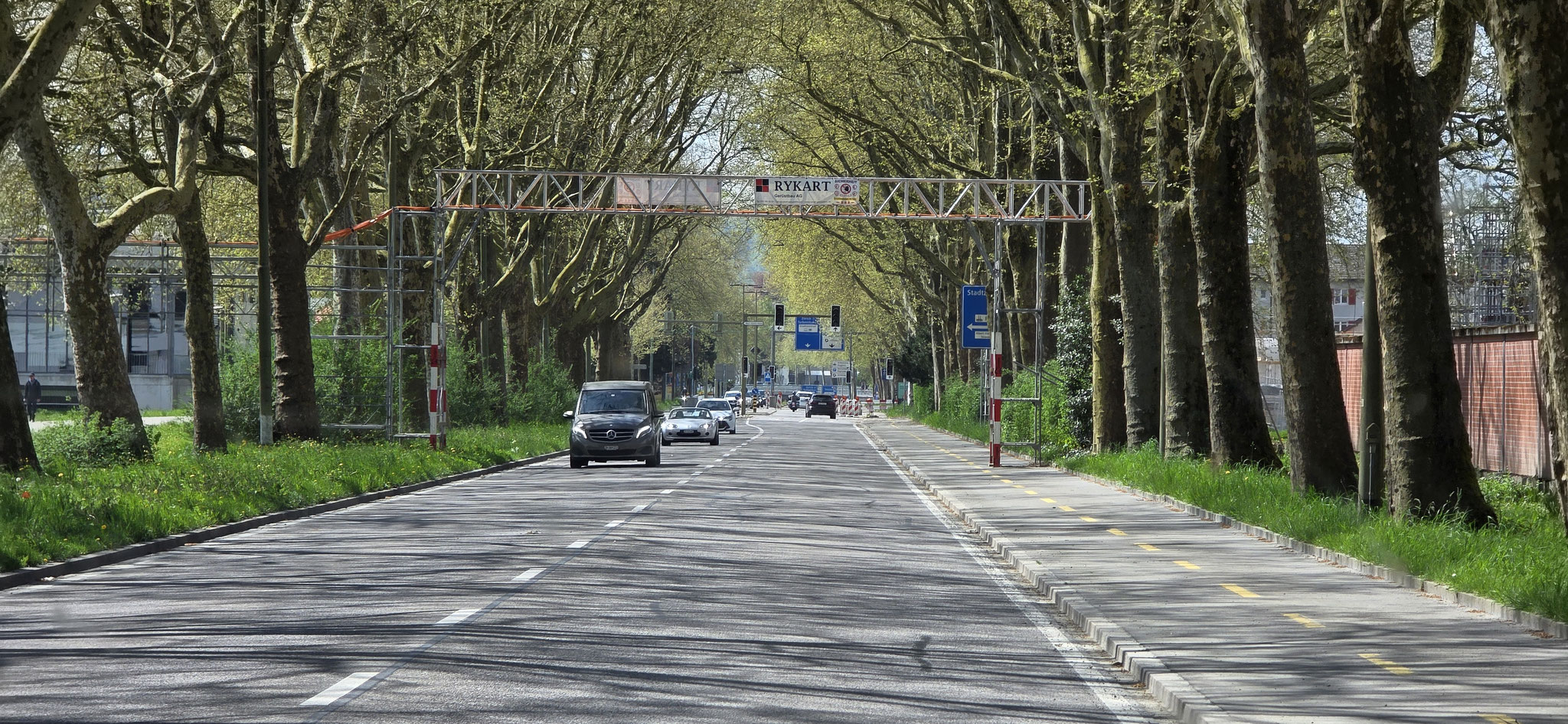 Einmal durch Winterthur hindurch