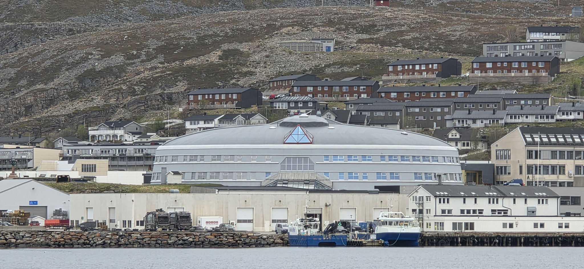 Das Gymnasium von Hammerfest