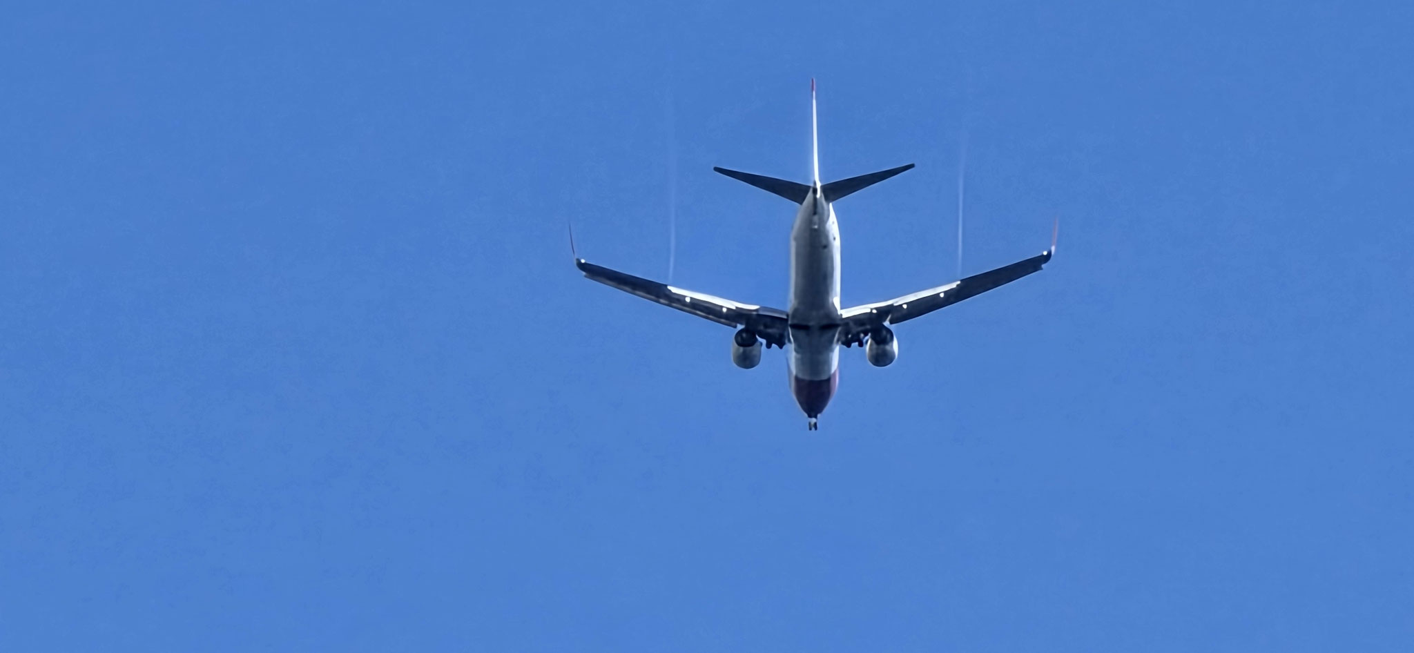 Flieger auf dem Weg nach Alta