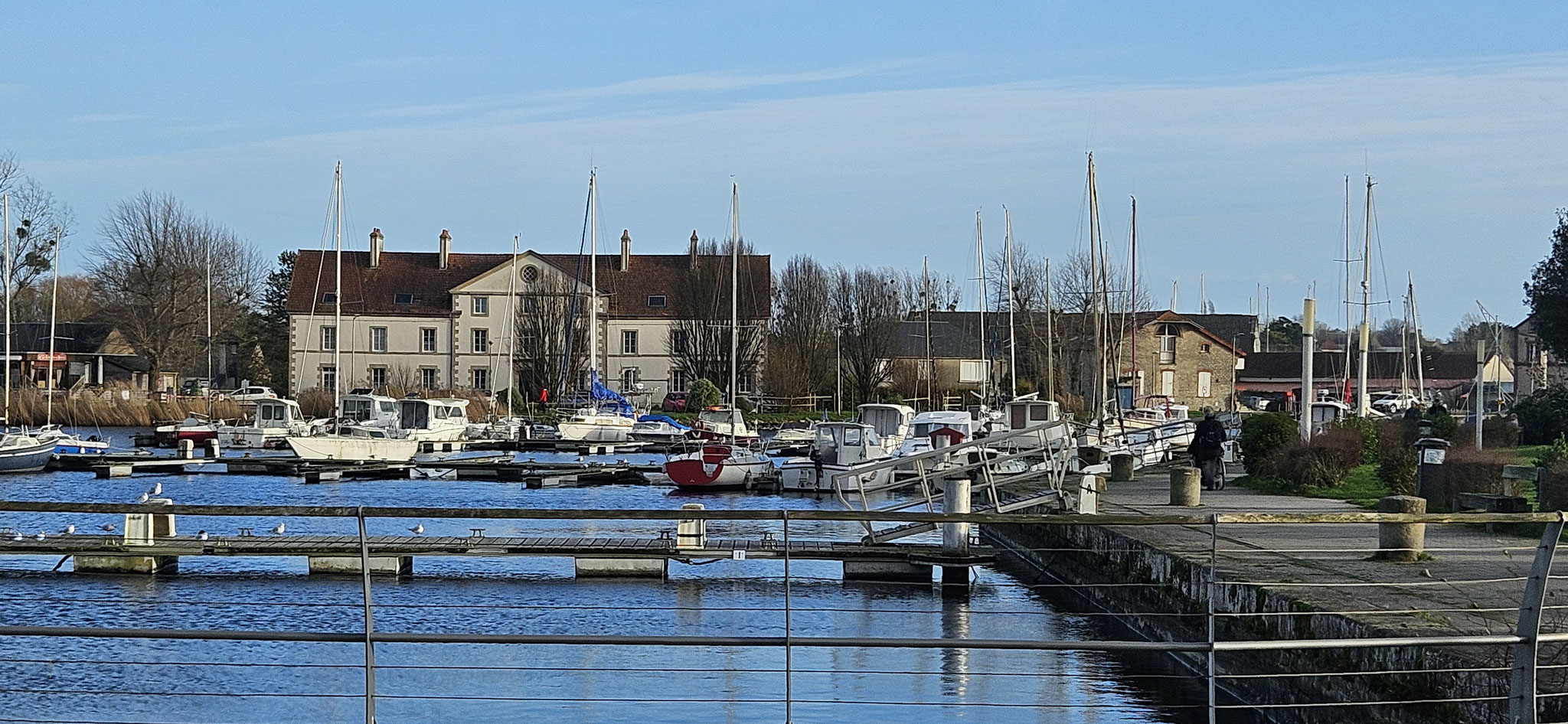 Der kleine Hafen von Carentan