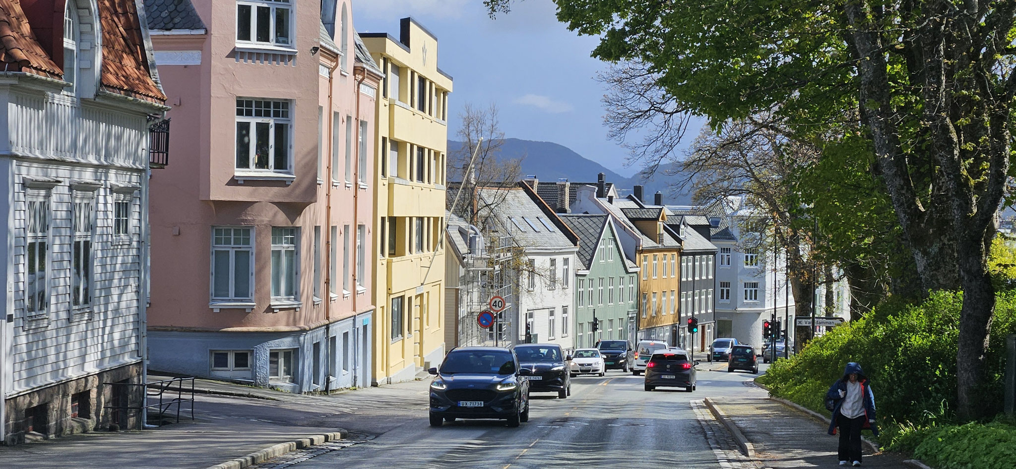 Mit 5.5 Tonnen müssen wir einen kleinen Umweg...