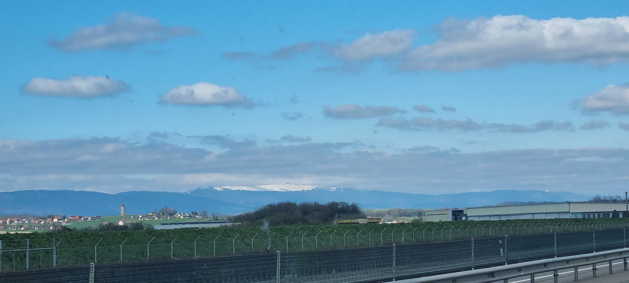 ...Schnee auf den Bergen