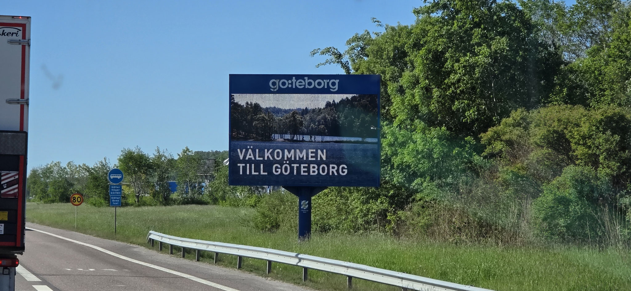 Schon in Göteborg - das ging schnell