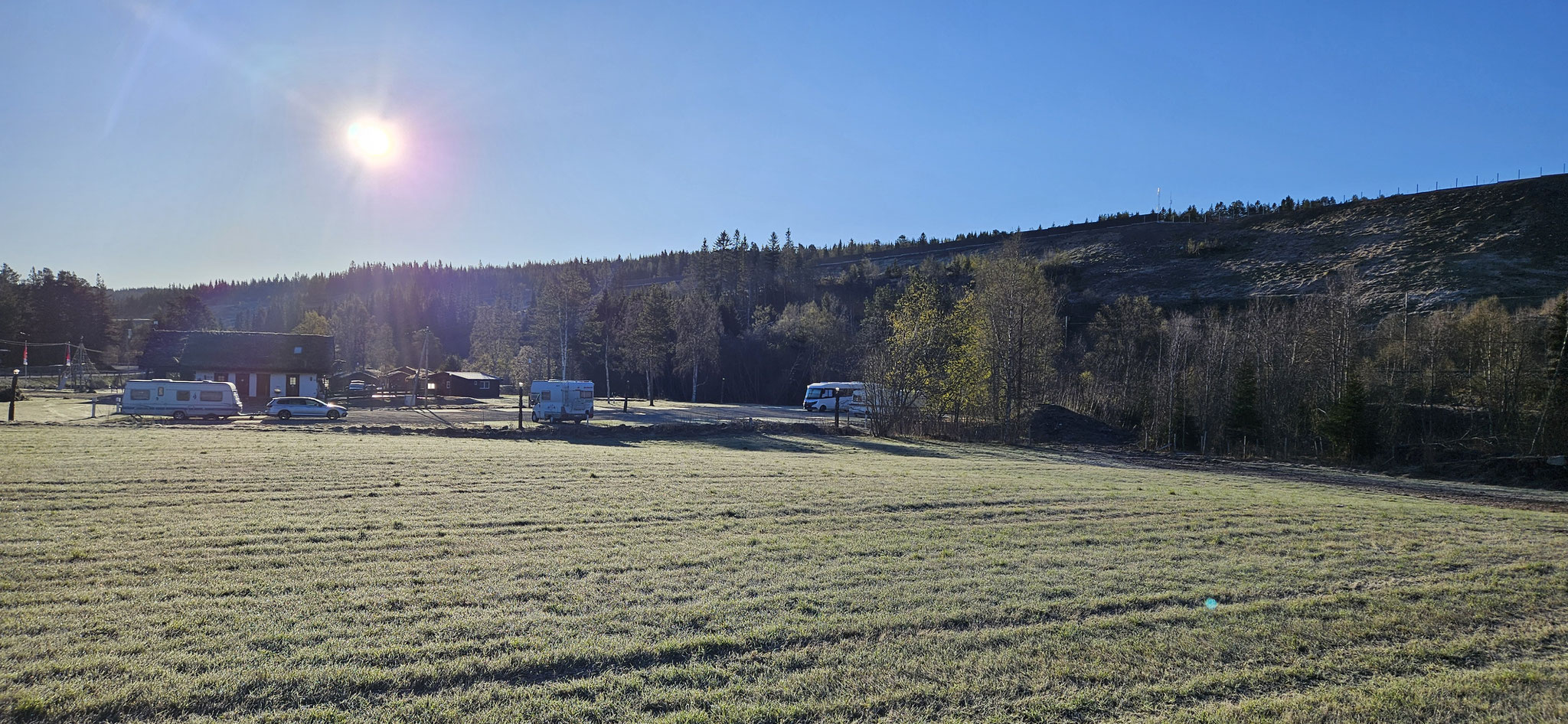 Guten Morgen Camping-Platz