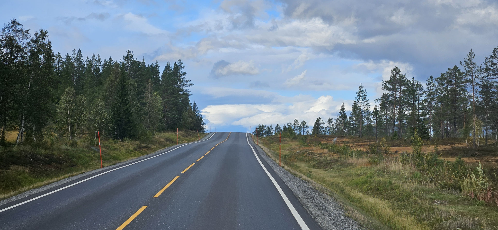 Die Landschaft wird immer schöner...