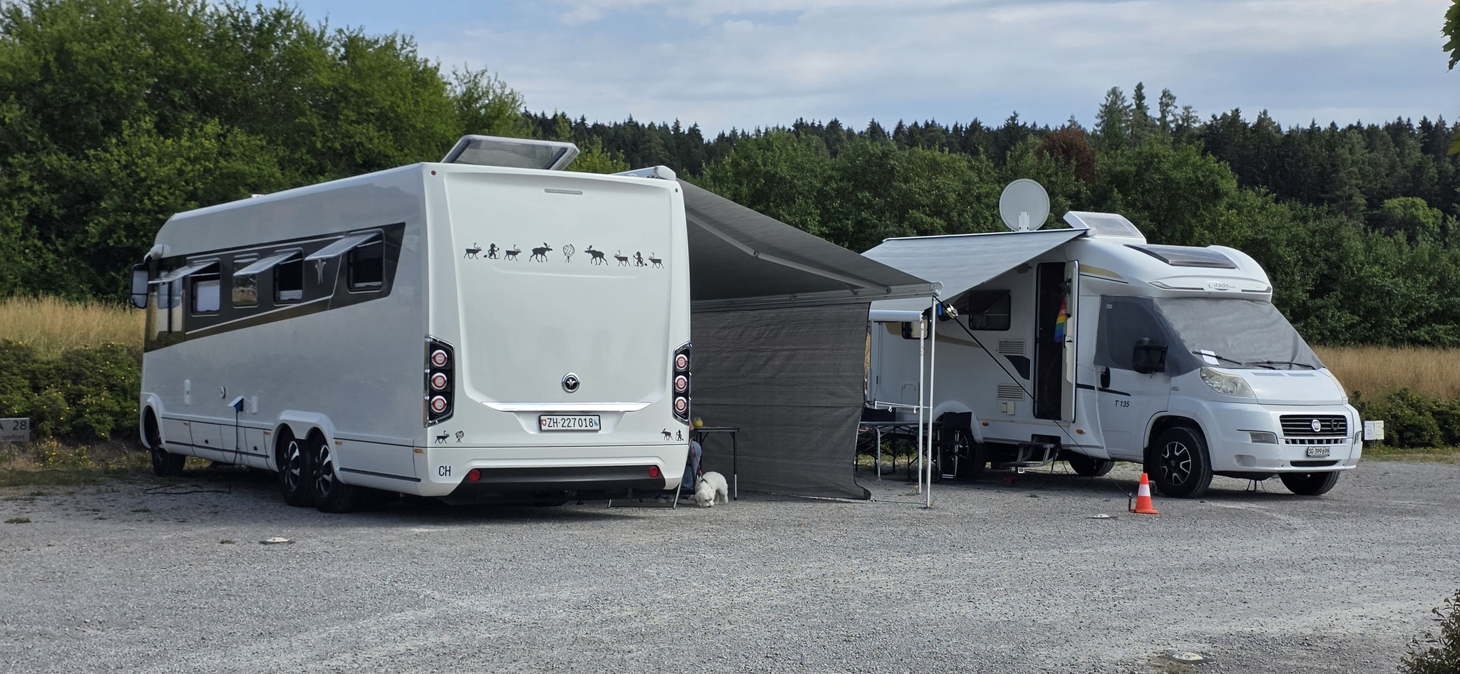Doppelcamping perfekt!