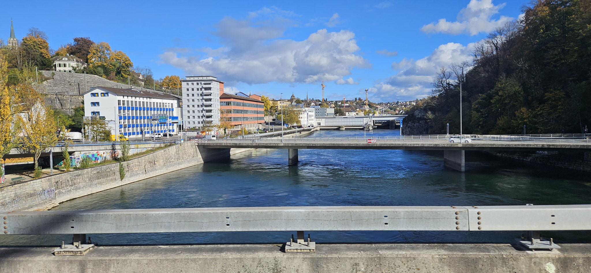 ...über den Rhein...