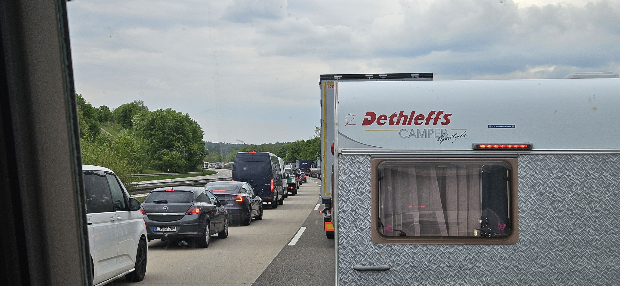 Dieser Stau dauert etwas länger