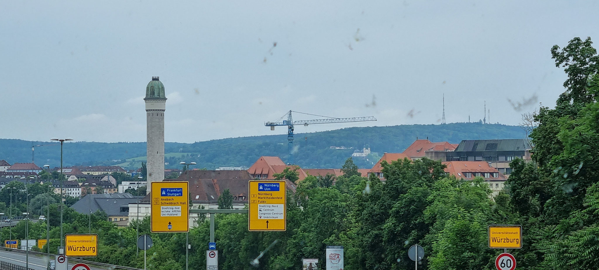 Ein bisschen Verkehr durch Würzburg