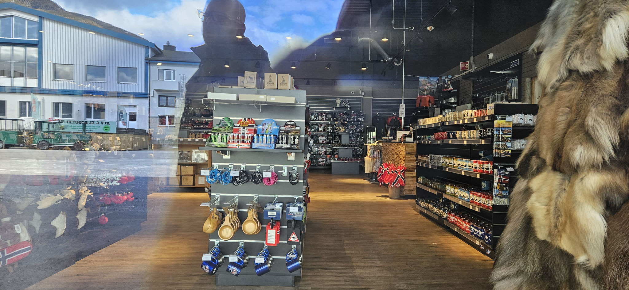 Leider hat der Souvenir-Shop geschlossen