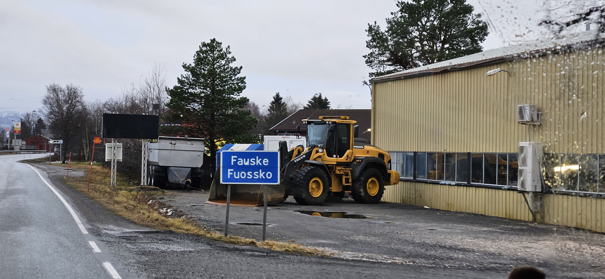 Wir sind wieder in Fauske oder eben in Fuossko