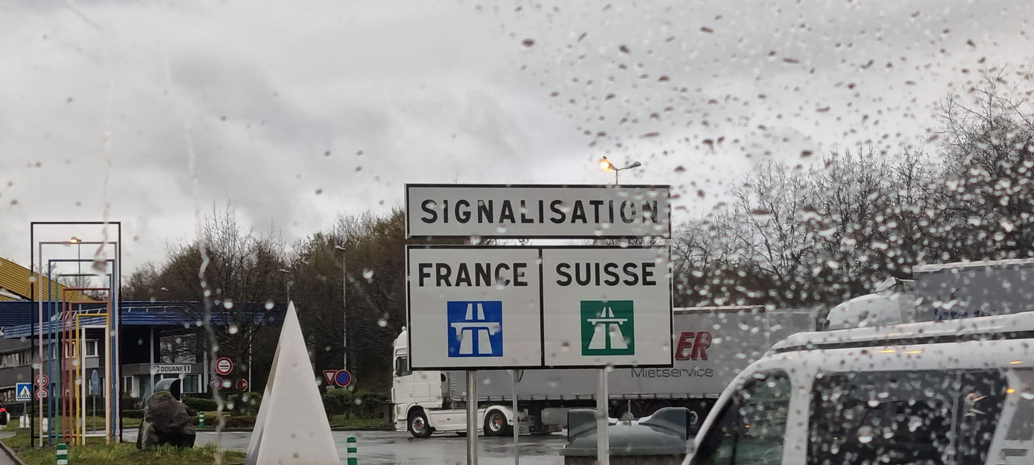 Gleich reisen wir aus nach Frankreich...